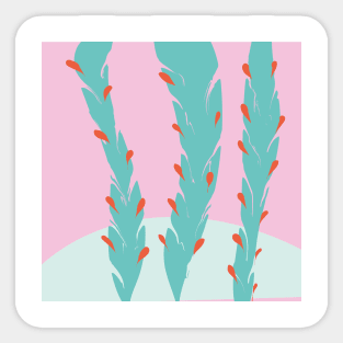 Abstract plant Sticker